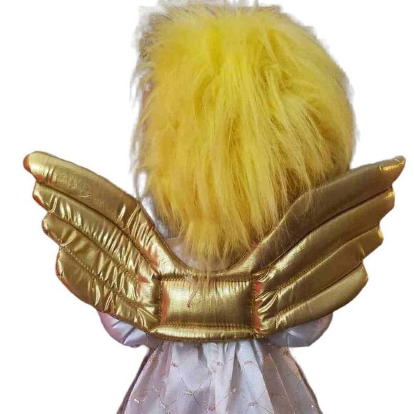 Troll Vintage Holiday Time Animated 22" Troll Figure. Troll Angel. RARE. Works. - Picture 6 of 15